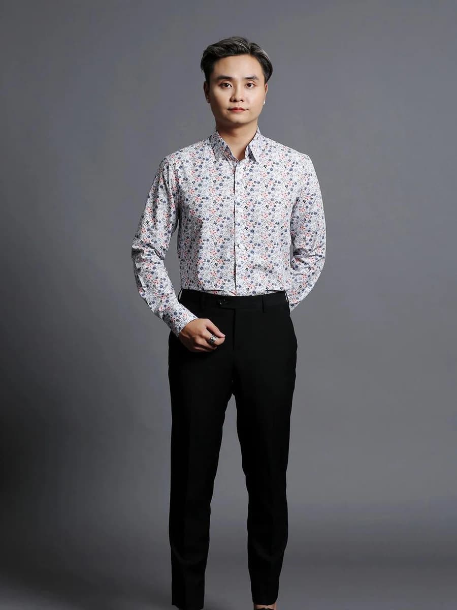 Sơ Mi Hoa Nhí San Hô