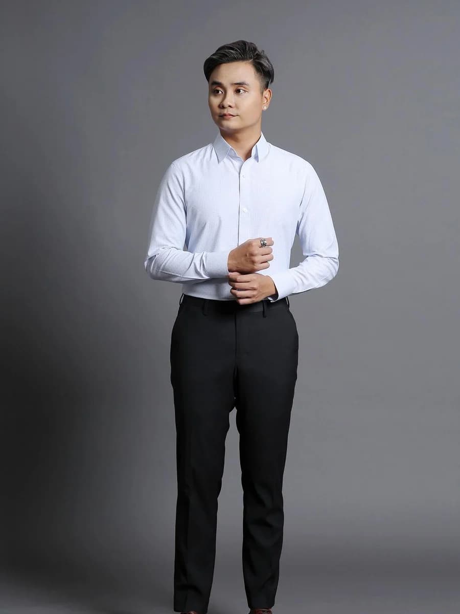 Sơ Mi Trắng Ngọc Vân Chìm