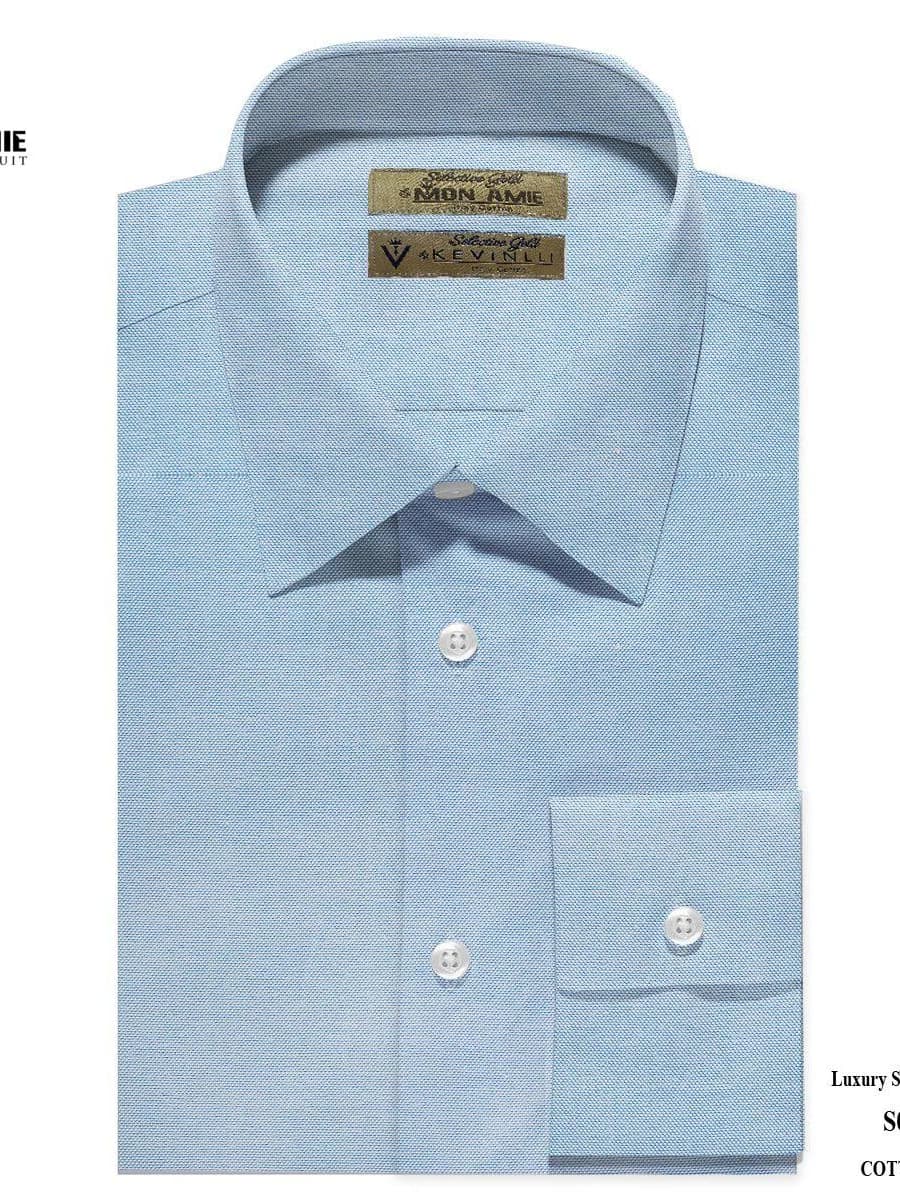Sơ Mi Oxford Xanh Biển Nhạt