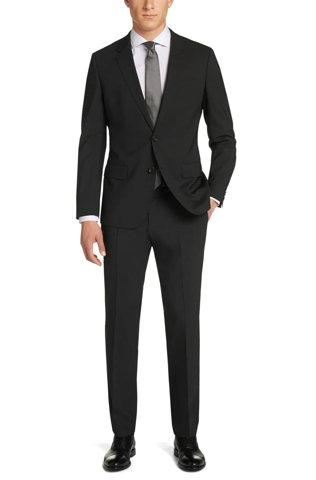 Suit Đen Tuyền Tinh Giản Hai Nút