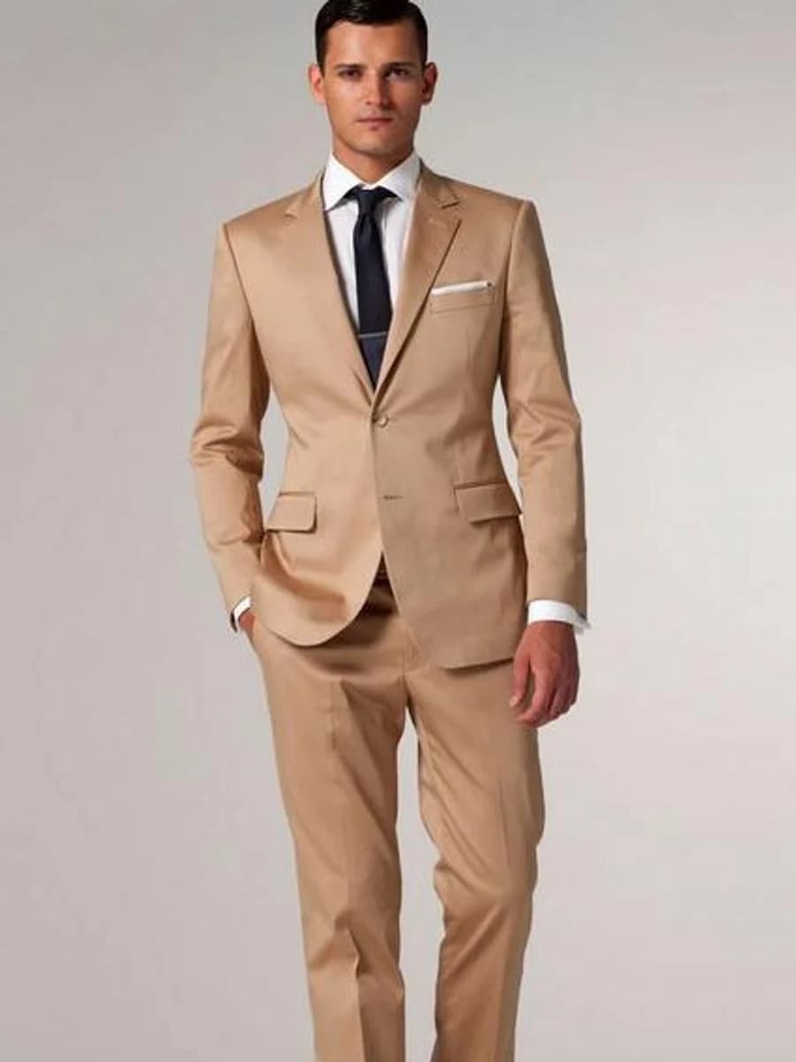 Vest Camel Ánh Lụa