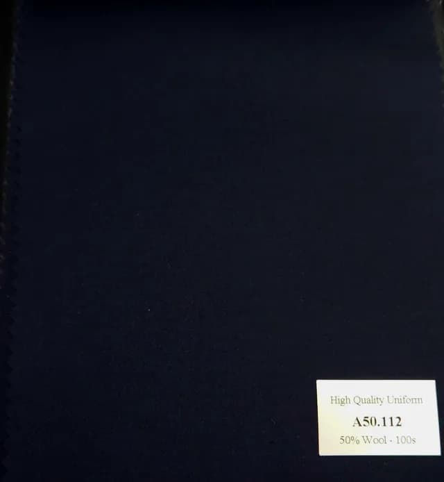 A50.112 Kevinlli V1 - Vải Suit 50% Wool - Xanh đen