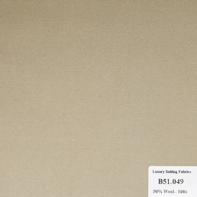 B51.049 Kaki Kevinlli - Vải Kaki - Nâu Trơn