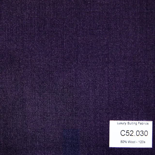 hàng ] C52.030 Kevinlli V3 - Vải Suit 50% Wool - Đỏ Đô Trơn