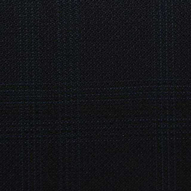 M619/3 Vercelli CV - Vải Suit 95% Wool - Xanh Dương Caro