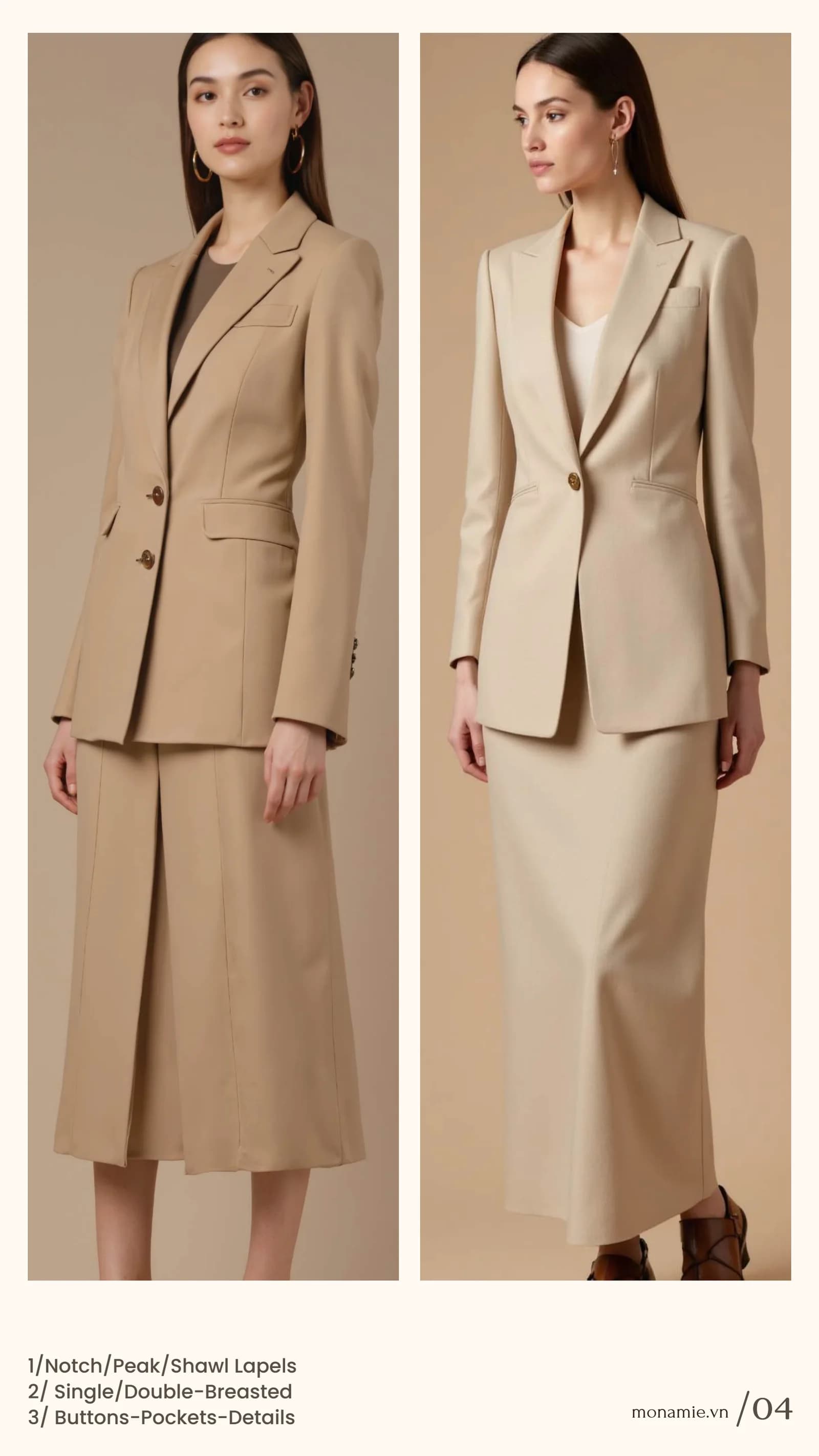 Suit Nữ 2025 — Mon Amie