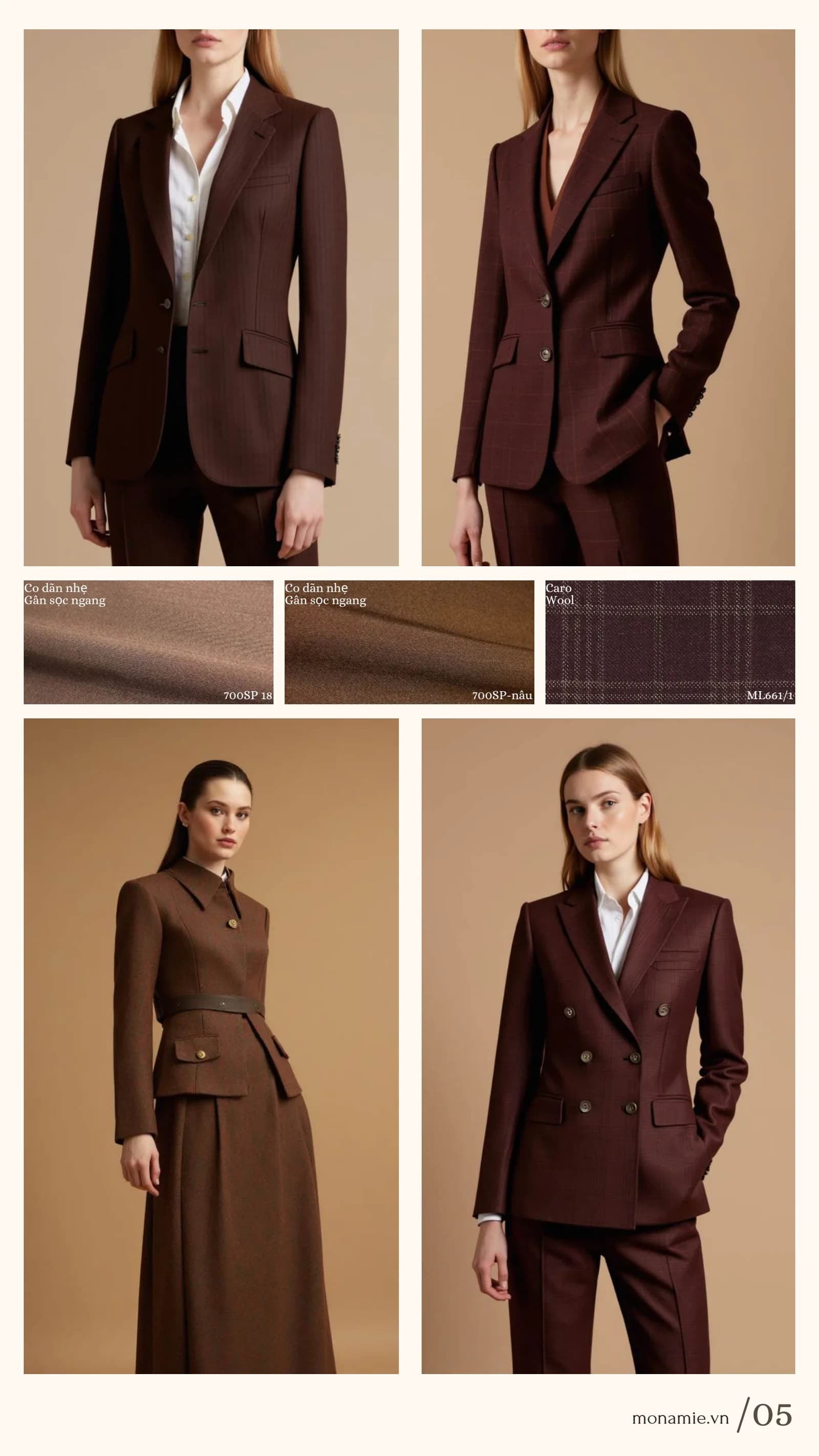 Suit Nữ 2025 — Mon Amie