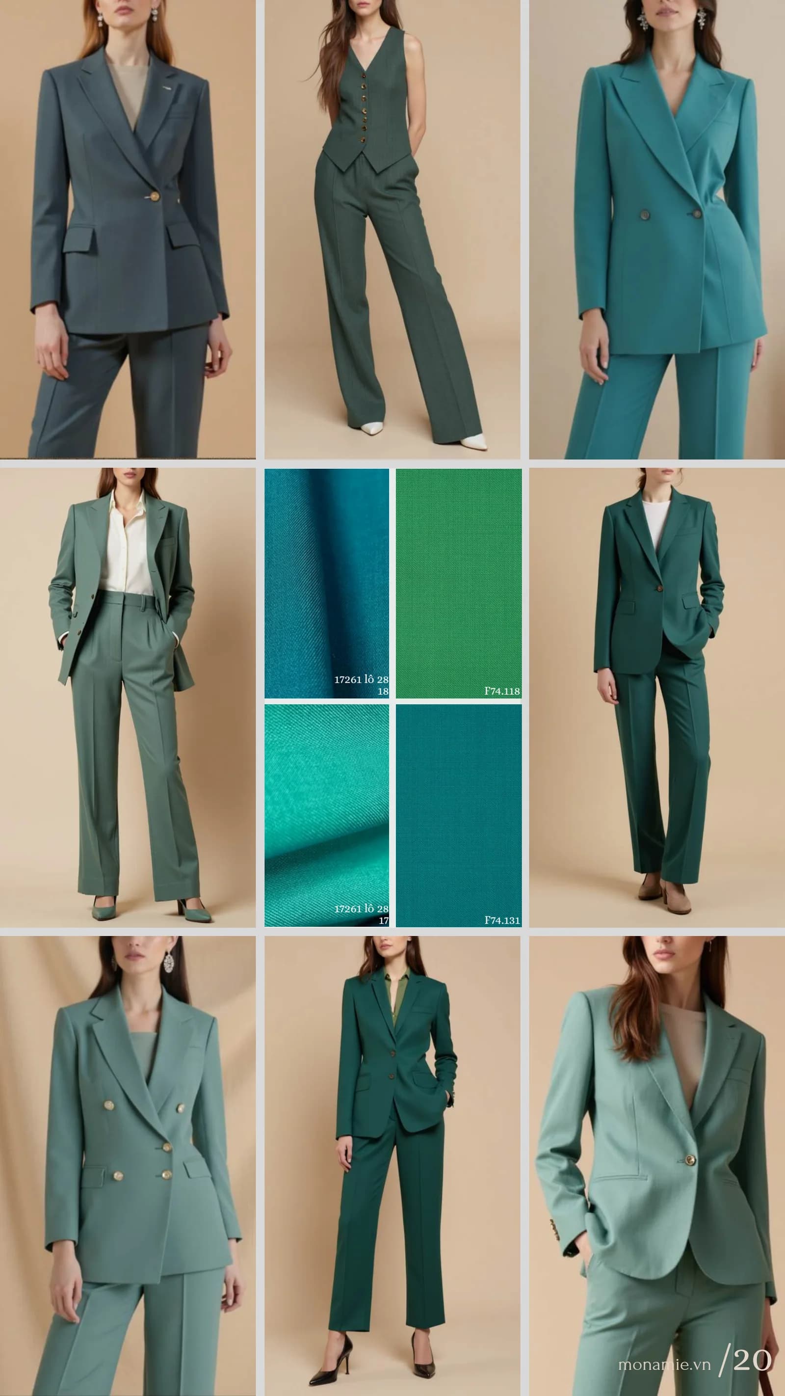 Suit Nữ 2025 — Mon Amie