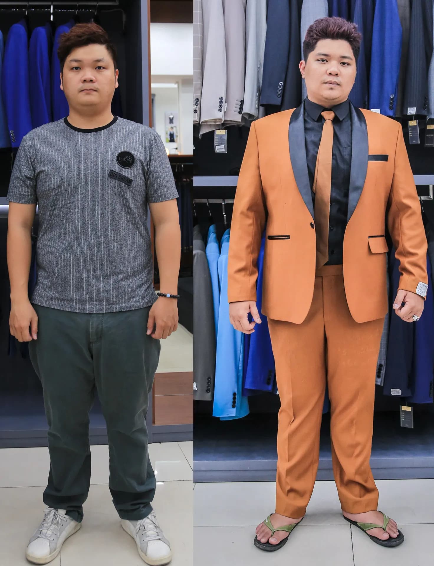 Trước & Sau may đo
