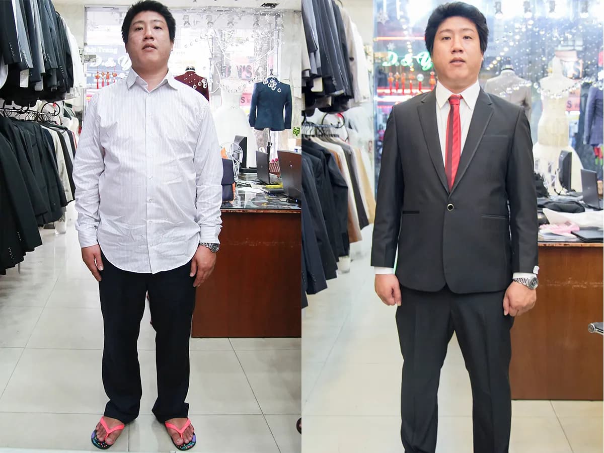 Trước & Sau may đo — Mon Amie