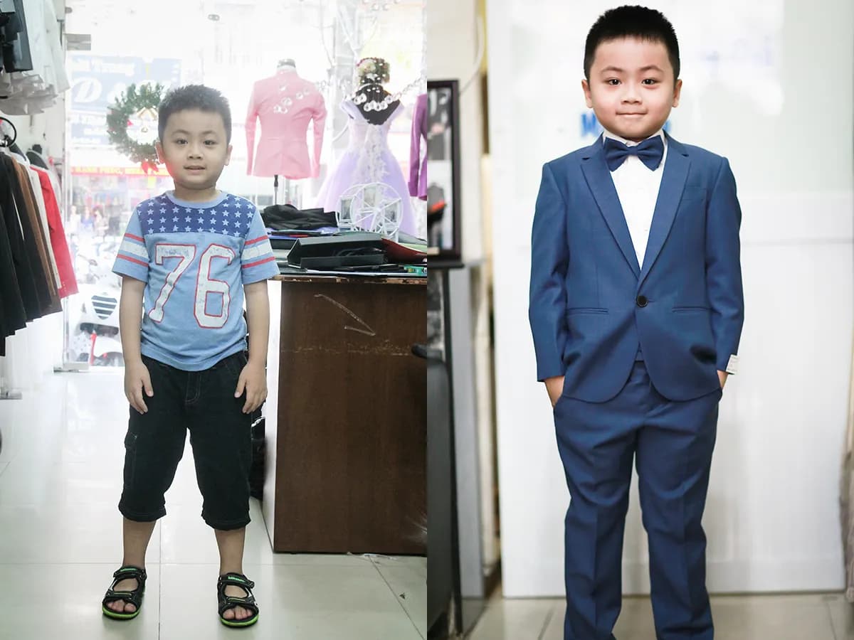Trước & Sau may đo — Mon Amie