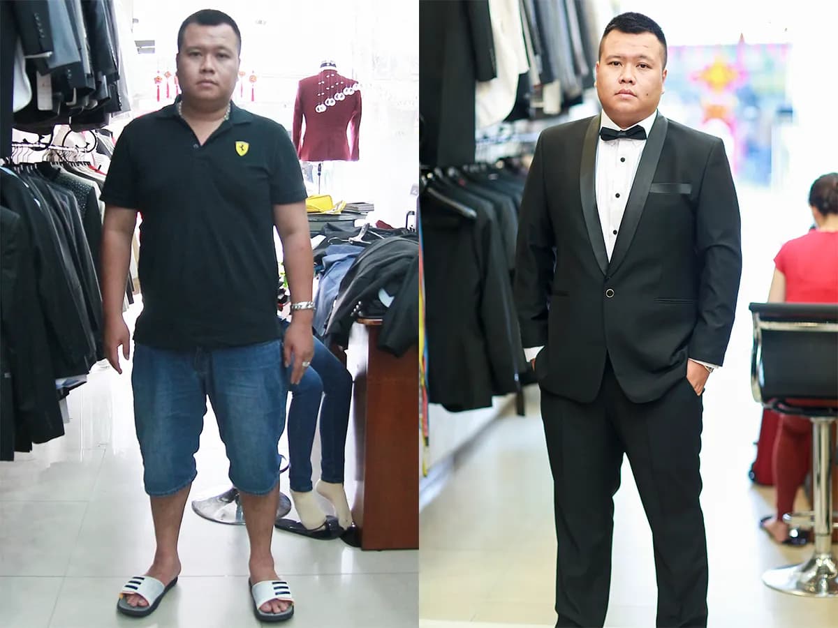 Trước & Sau may đo — Mon Amie