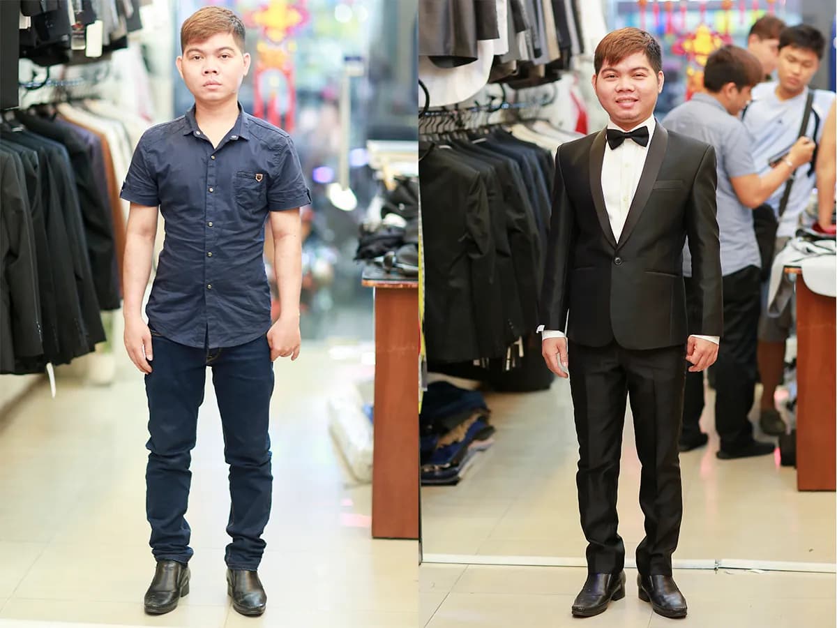 Trước & Sau may đo — Mon Amie