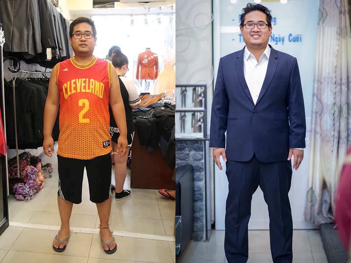 Trước & Sau may đo — Mon Amie