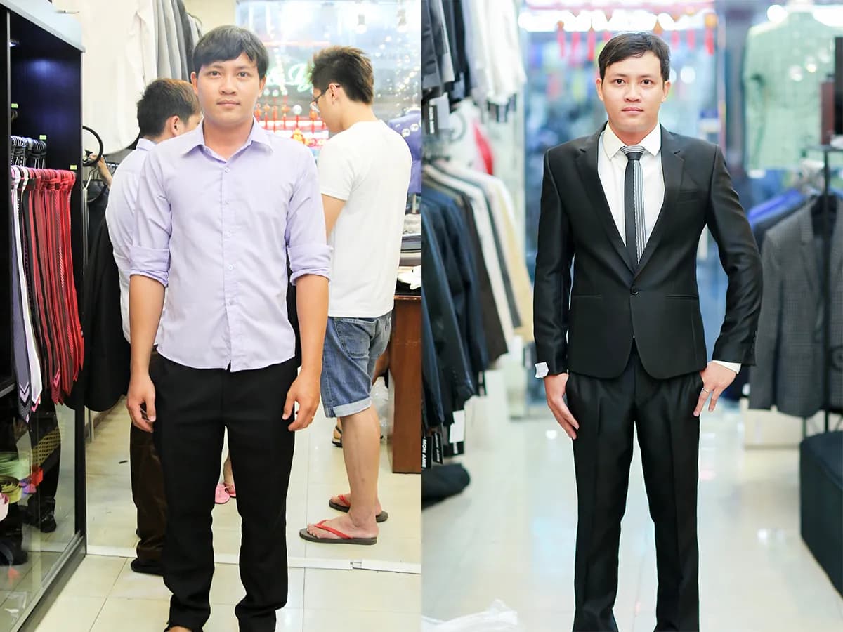 Trước & Sau may đo — Mon Amie