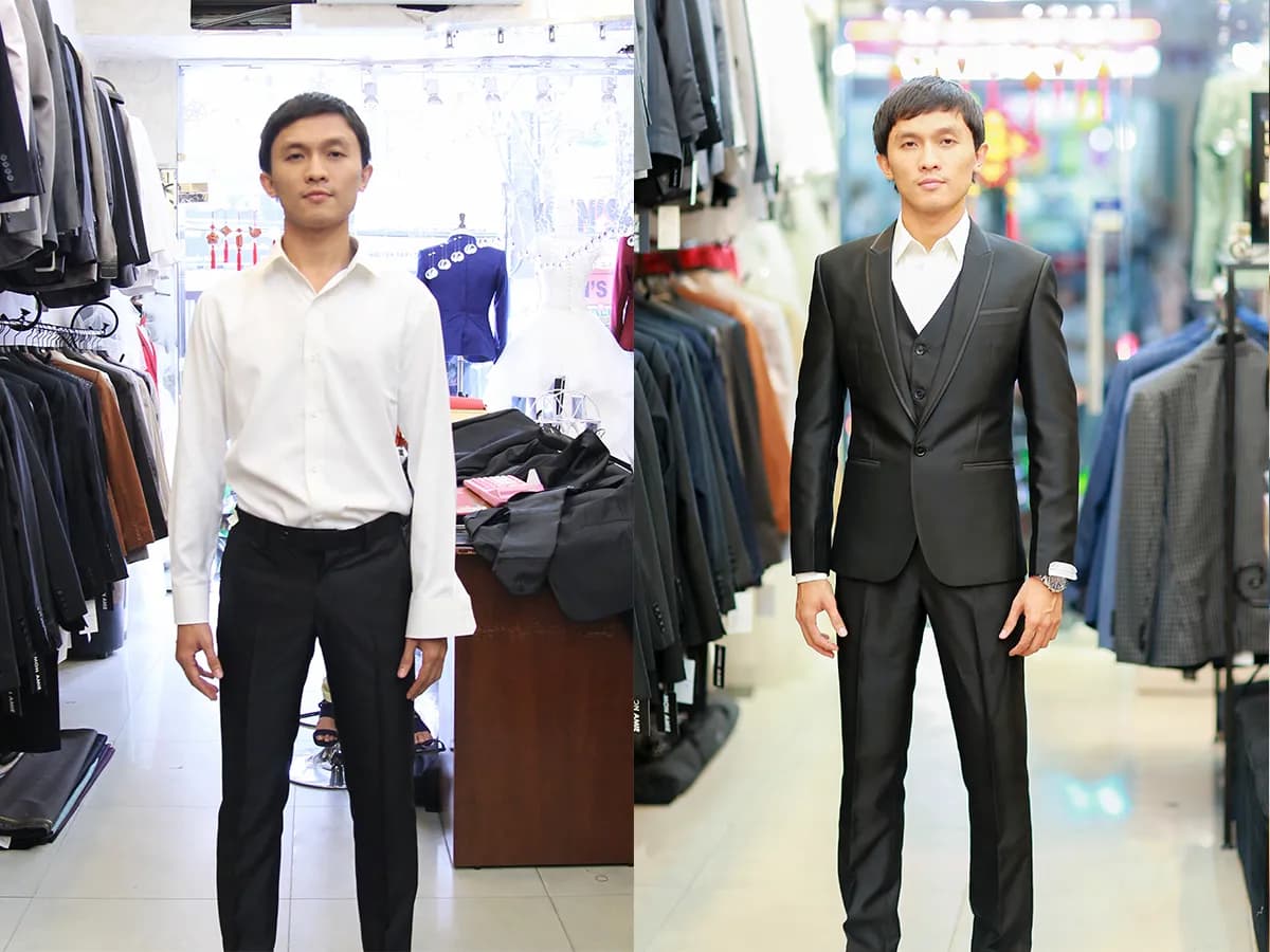 Trước & Sau may đo — Mon Amie