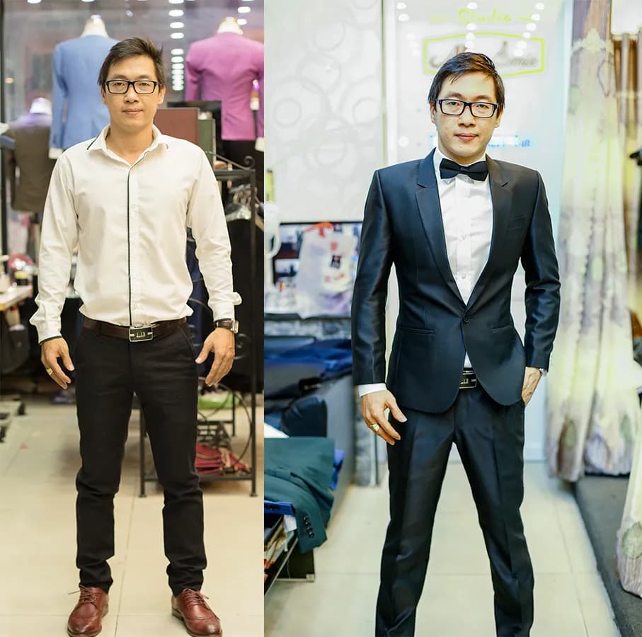 Trước & Sau may đo — Mon Amie