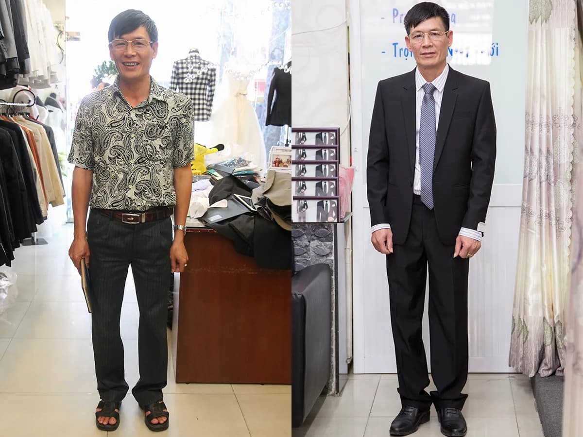 Trước & Sau may đo — Mon Amie