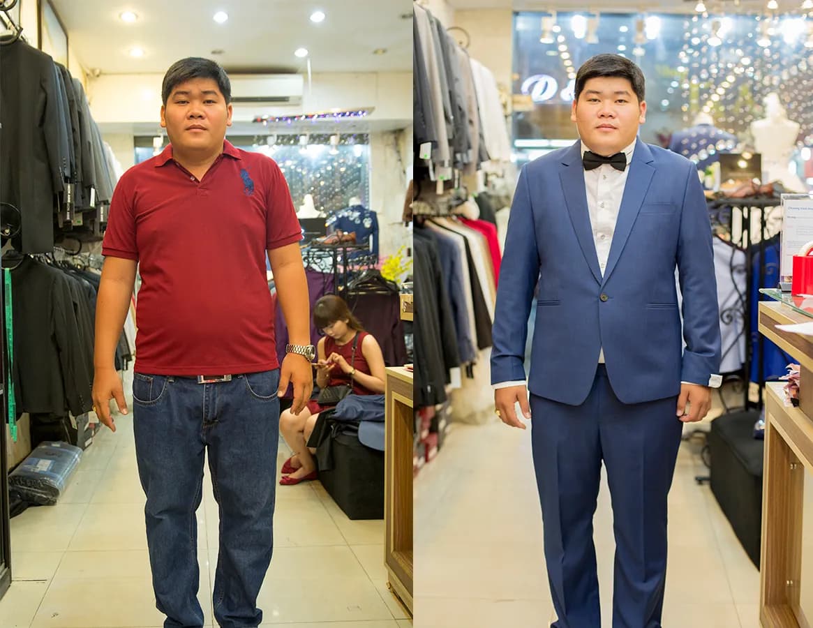 Trước & Sau may đo — Mon Amie