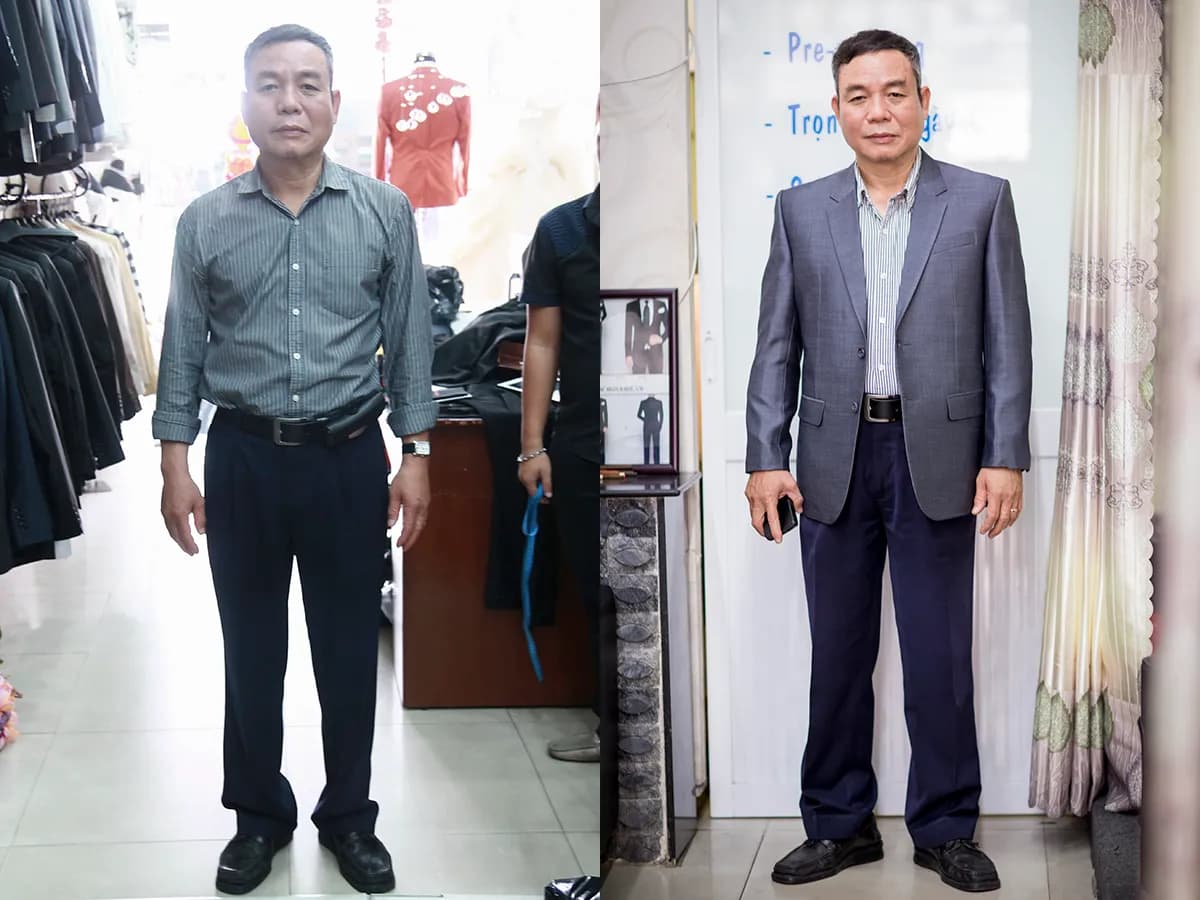 Trước & Sau may đo — Mon Amie