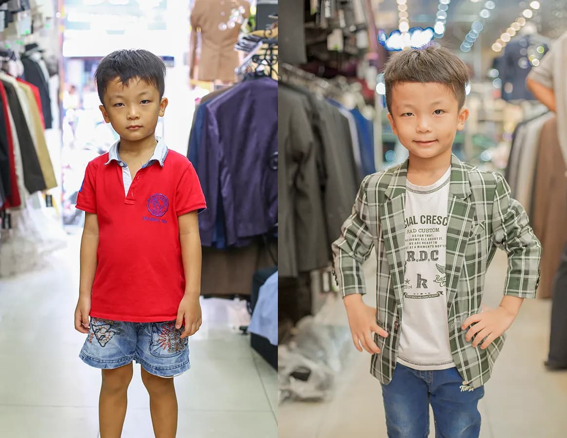 Trước & Sau may đo — Mon Amie