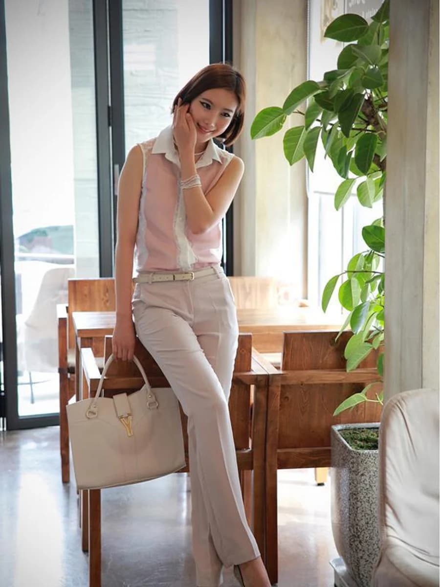 Quần Tây Kem Ngà Thanh Thoát