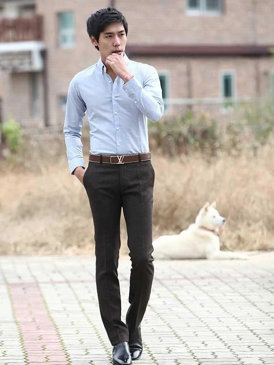 Quần Tây Nâu Cà Phê Đậm