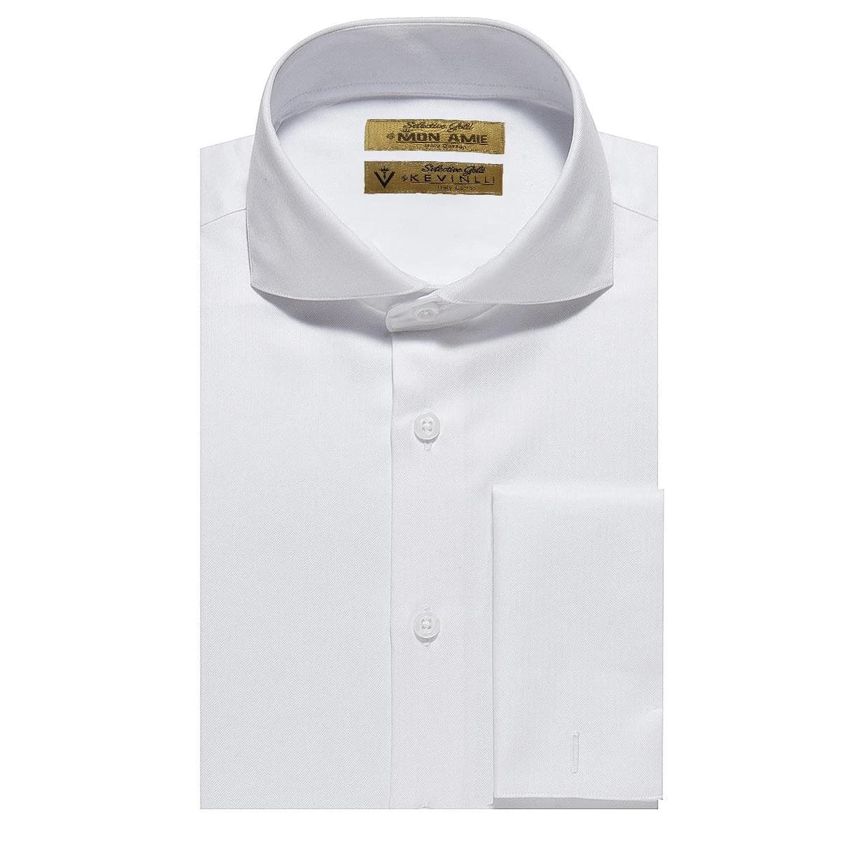 Sơ Mi Trắng Vải Chéo Twill