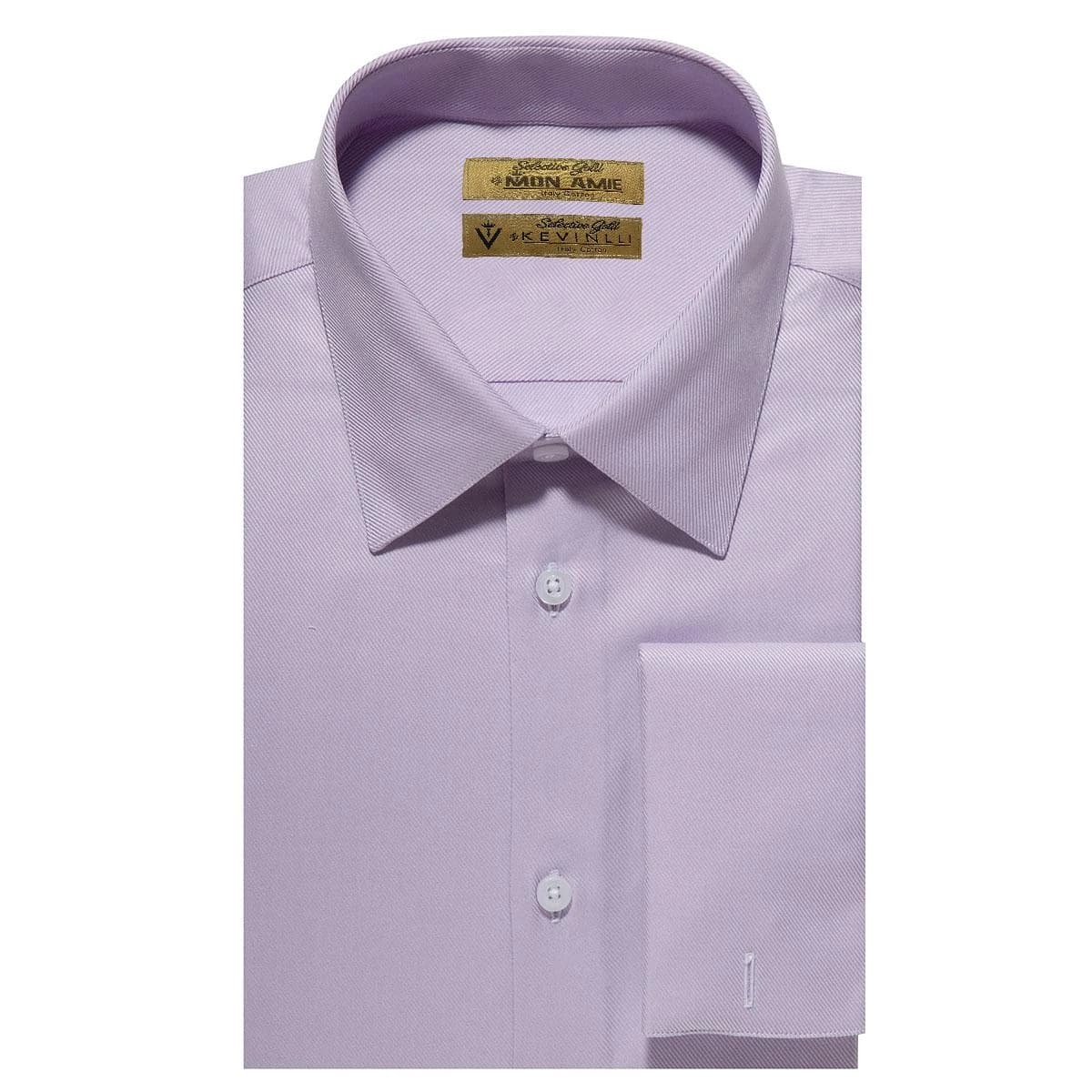Sơ Mi Tím Lavender Dệt Chéo