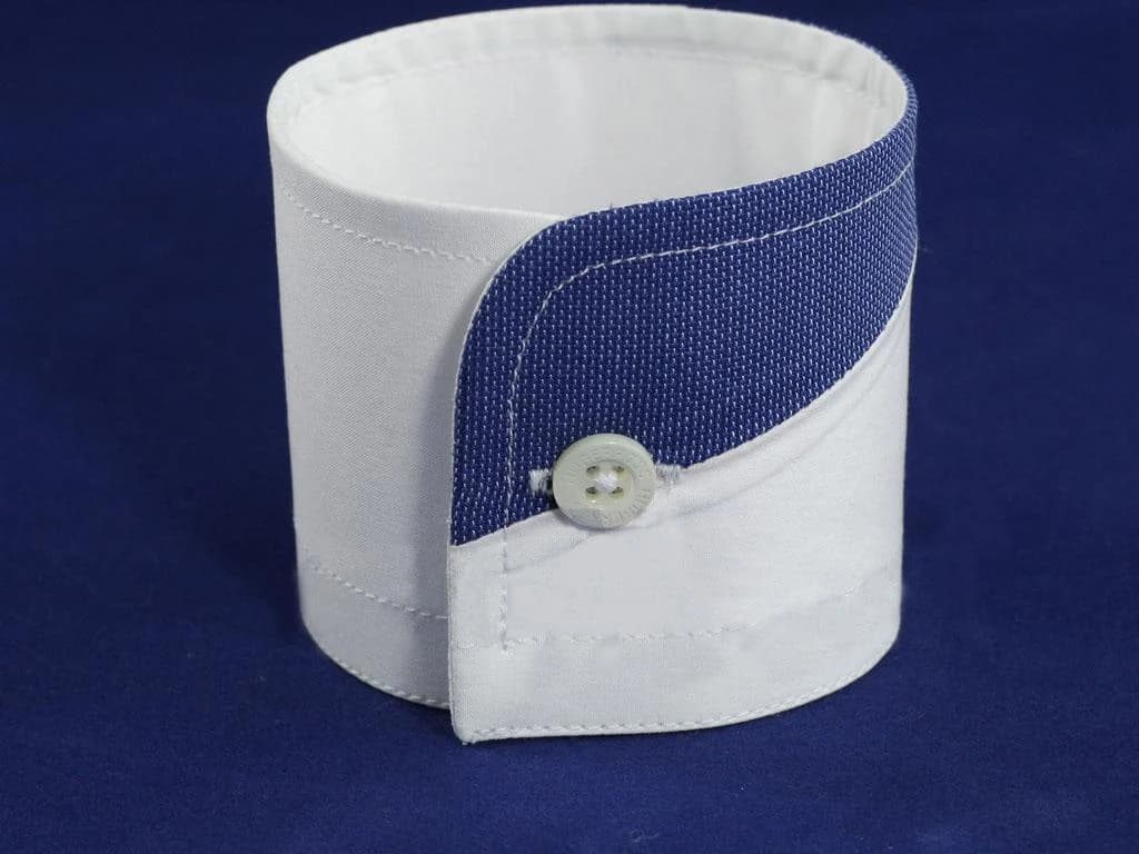 Sơ Mi Măng Sét Navy