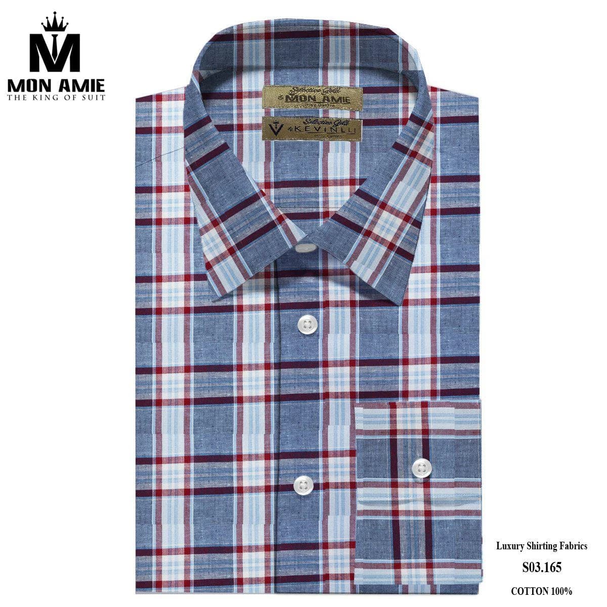 Sơ Mi Caro Chambray Portofino