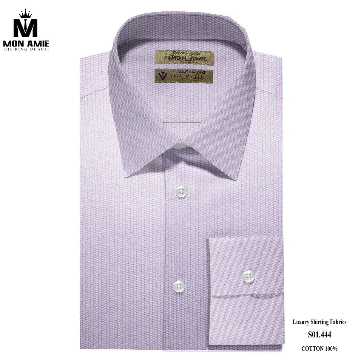 Sơ Mi Lavender Dệt Chéo