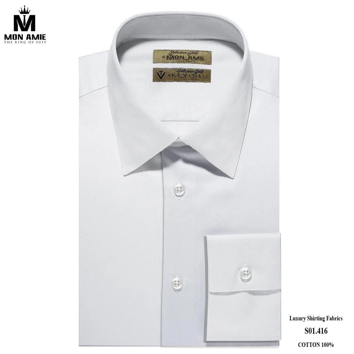 Sơ Mi Trắng Cotton Nguyên Bản