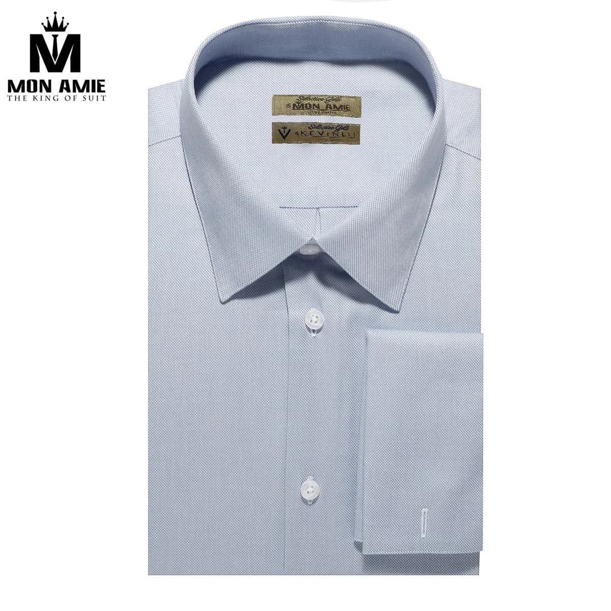Sơ Mi Royal Oxford Xanh Khói Xanh khói nhạt