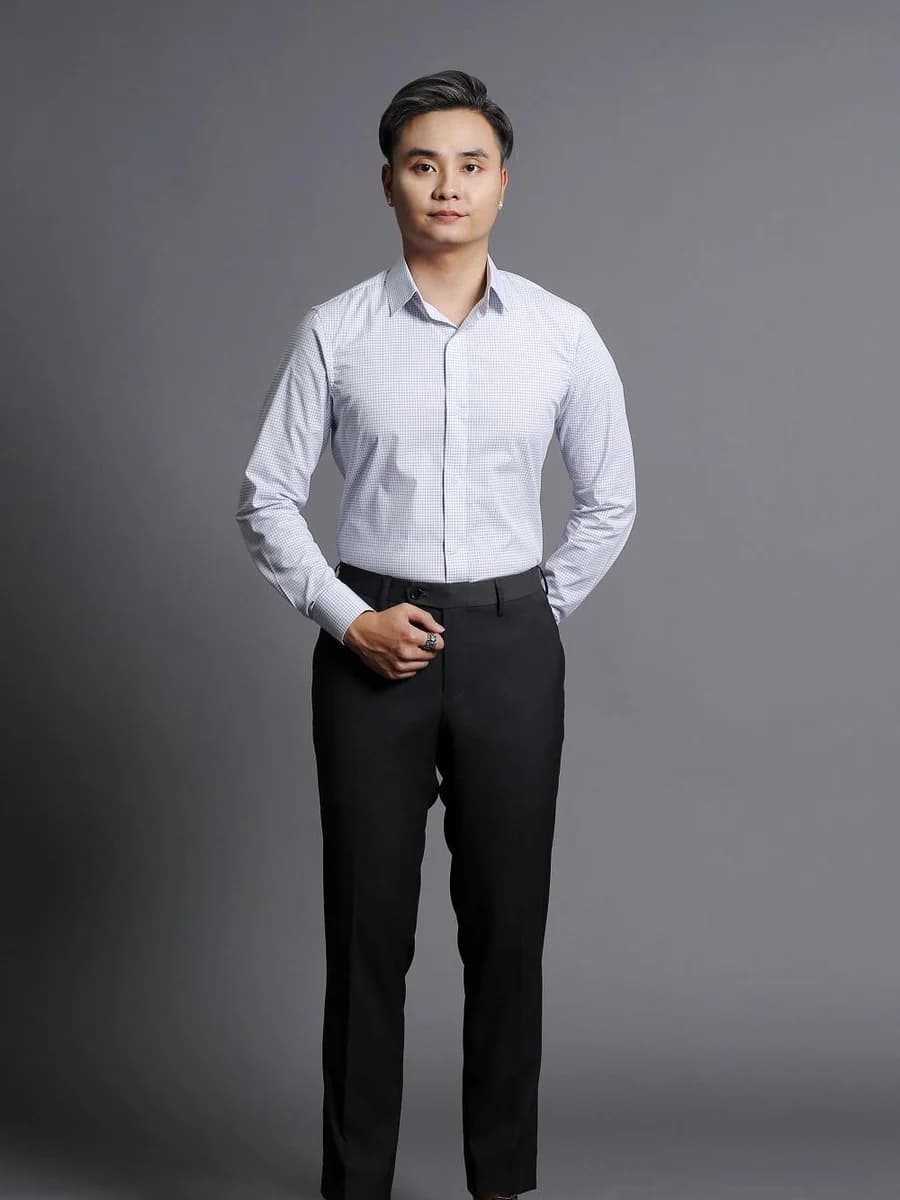 Sơ Mi Caro Ô Nhỏ Bạch Vân
