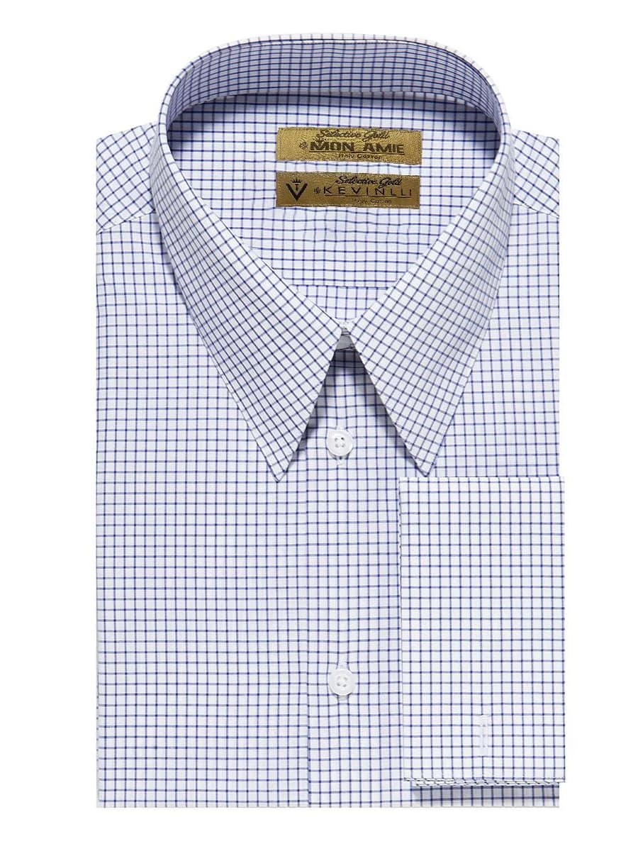 Sơ Mi Ô Cửa Sổ Navy