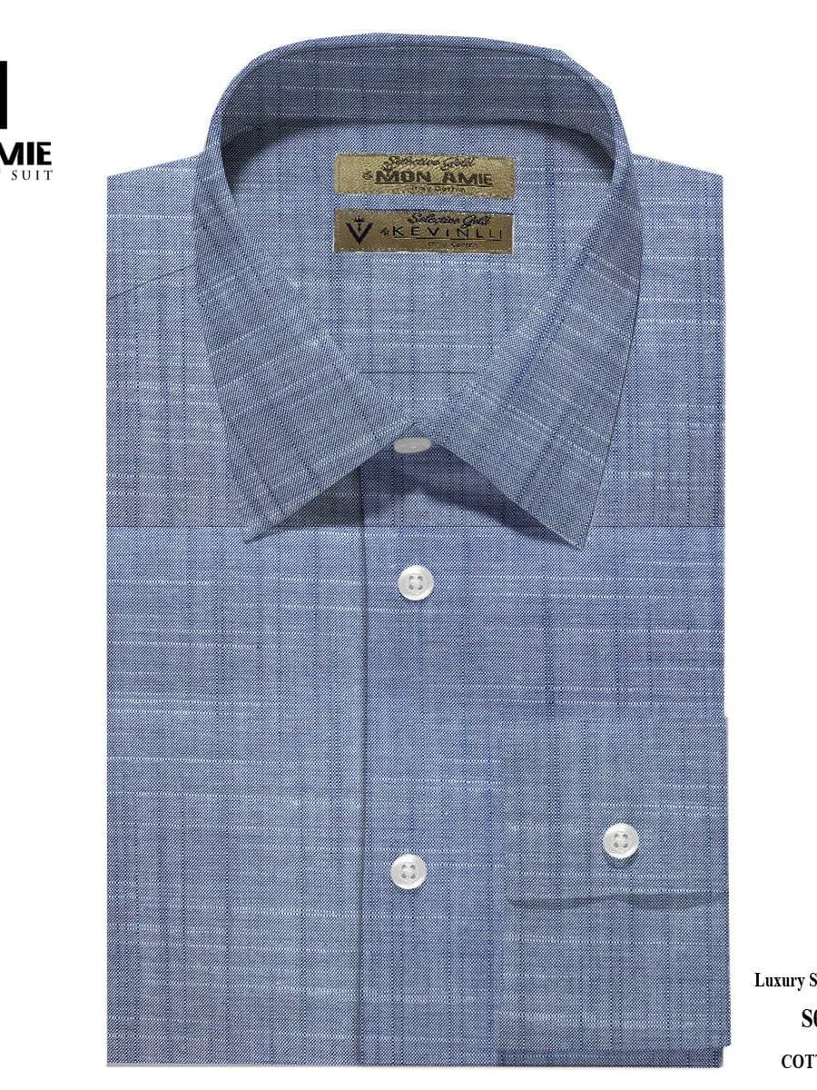Sơ Mi Chambray Xanh Denim