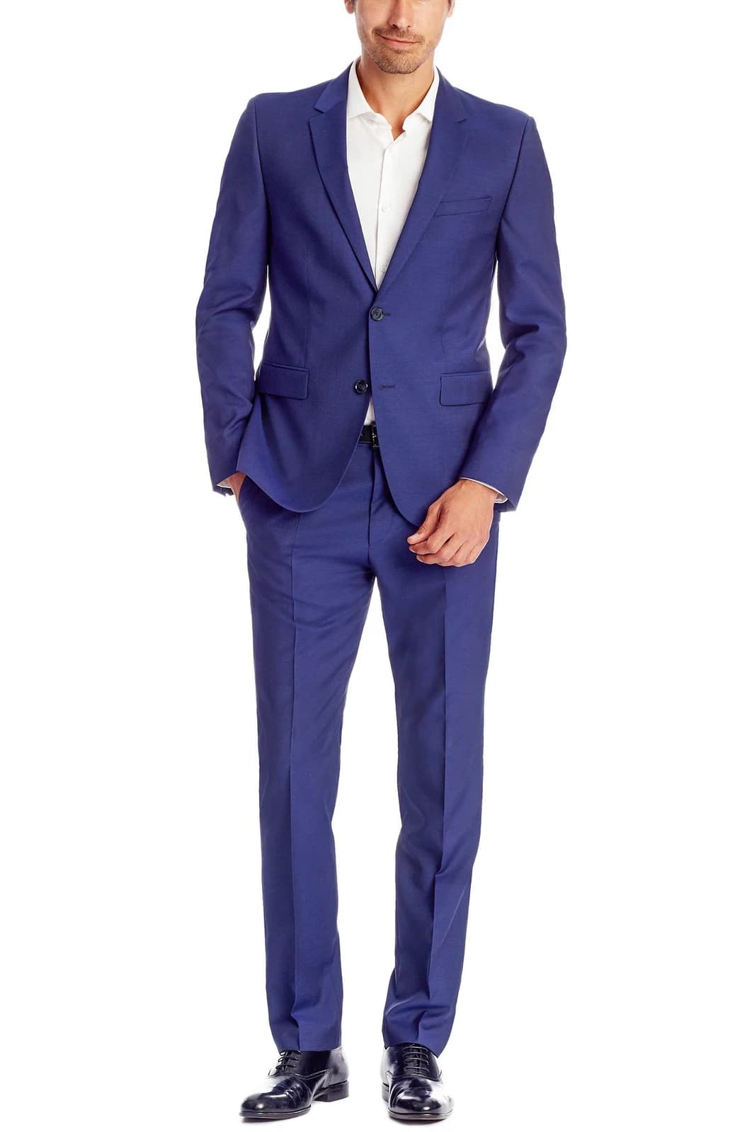 Suit Xanh Cobalt Phom Ôm