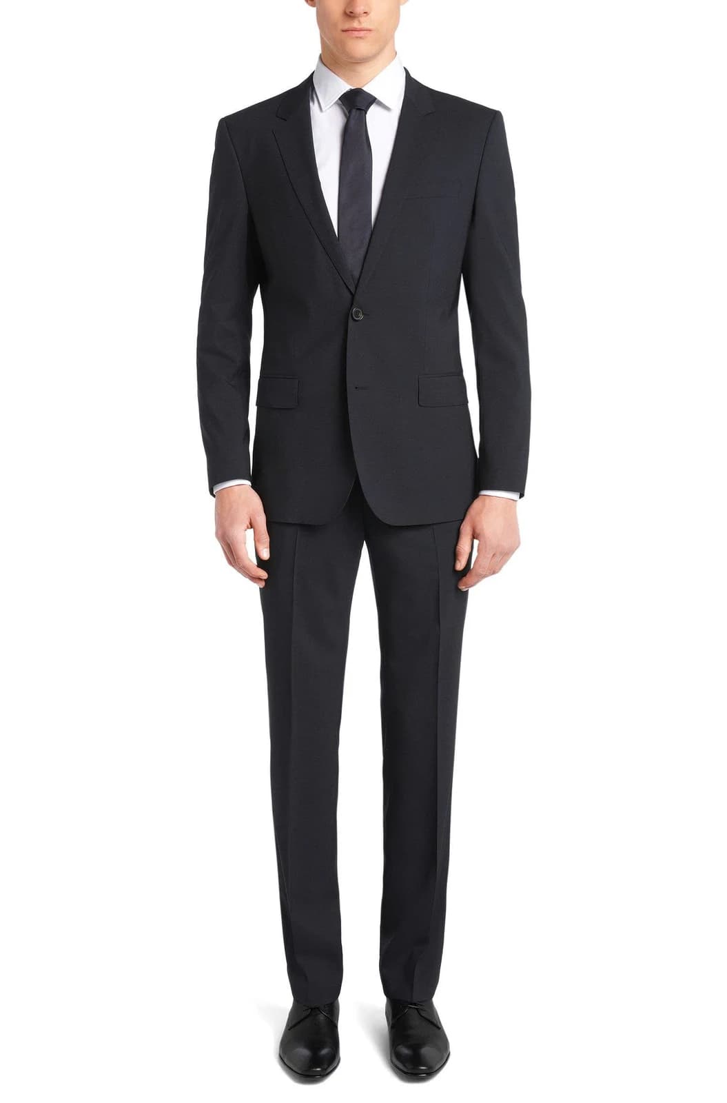 Suit Than Chì Một Nút Tối Giản