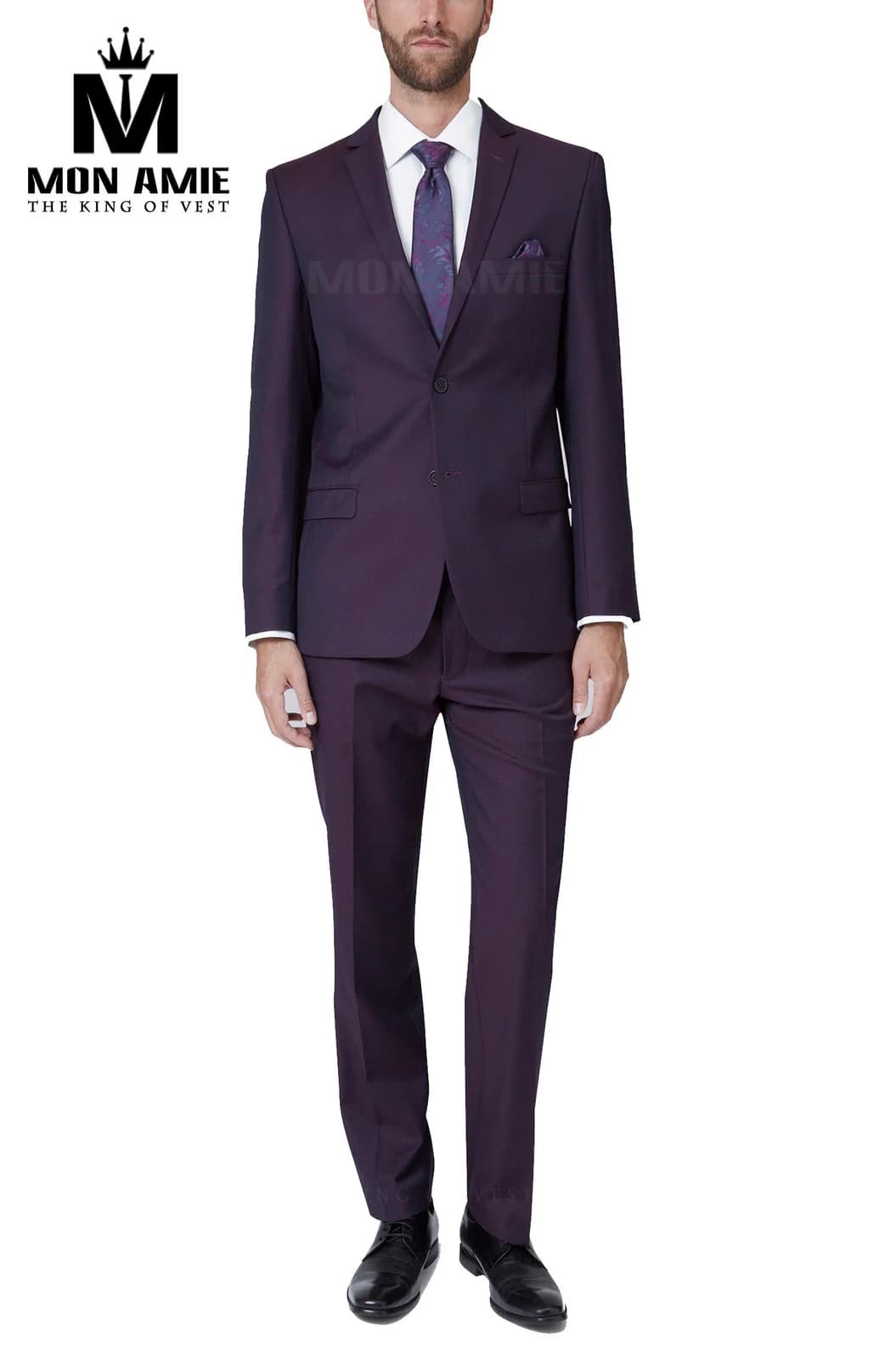 Suit Tím Mận Quý Phái