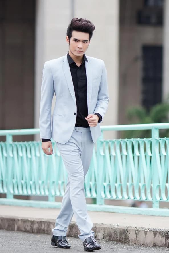 Vest Xanh Băng Một Nút