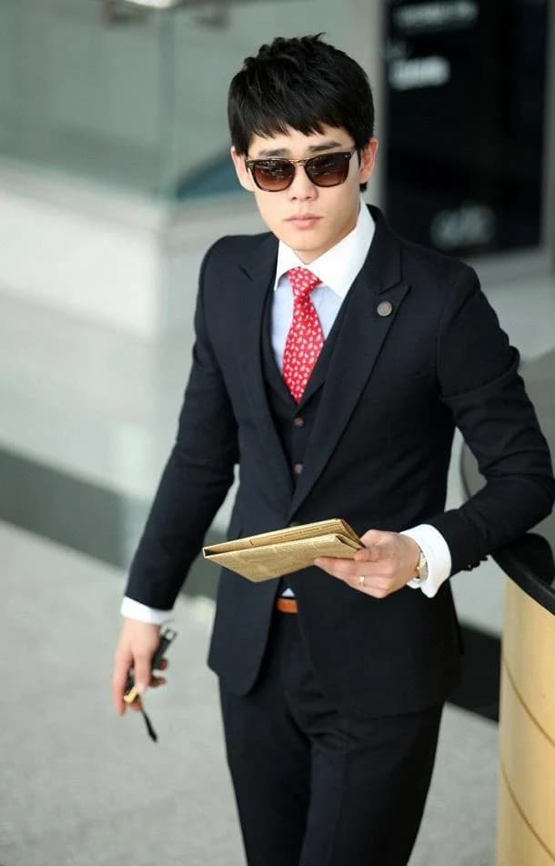 Vest Navy Ba Mảnh Đô Thị