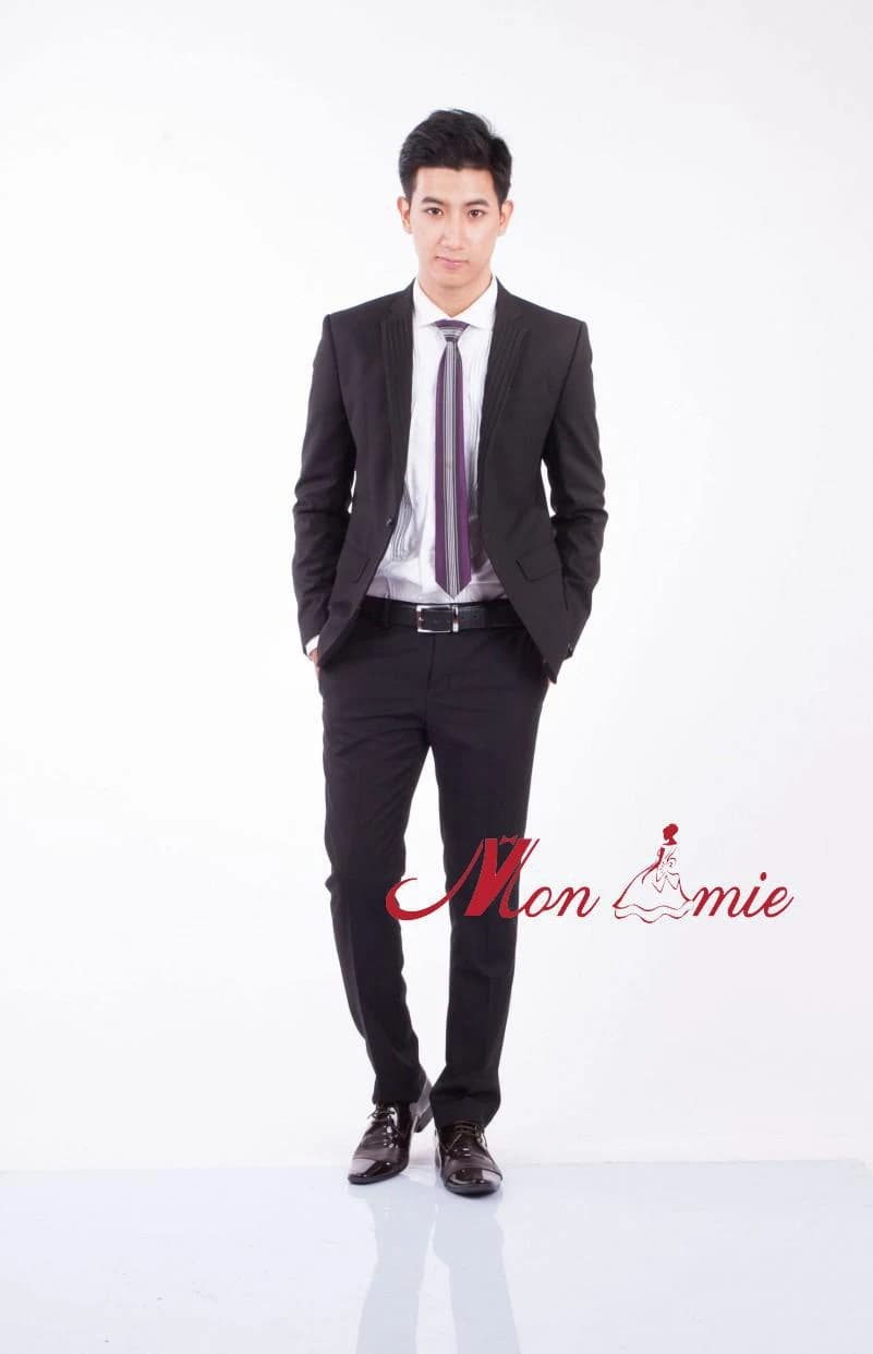Vest Đen Ve Chiết Ly