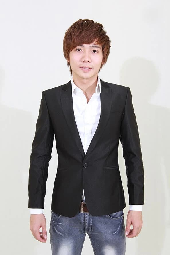 Blazer Đen Ánh Kim