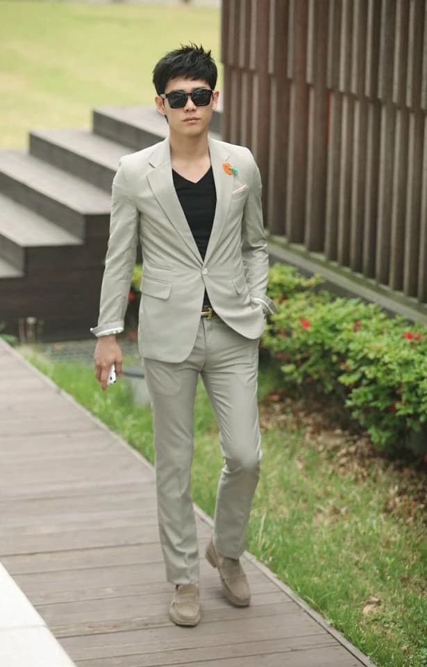 Vest Be Xám Sân Vườn