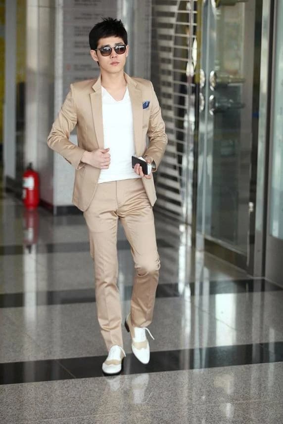 Bộ Vest Kem Nắng Hạ