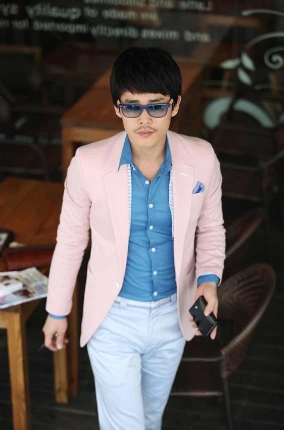 Blazer Hồng Phấn Ban Mai