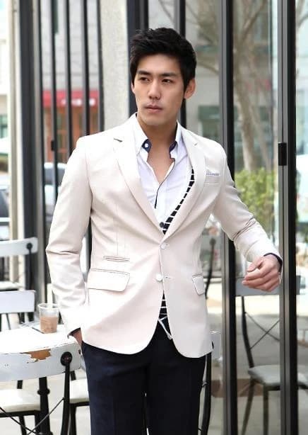Blazer Kem Đường Chỉ Nổi