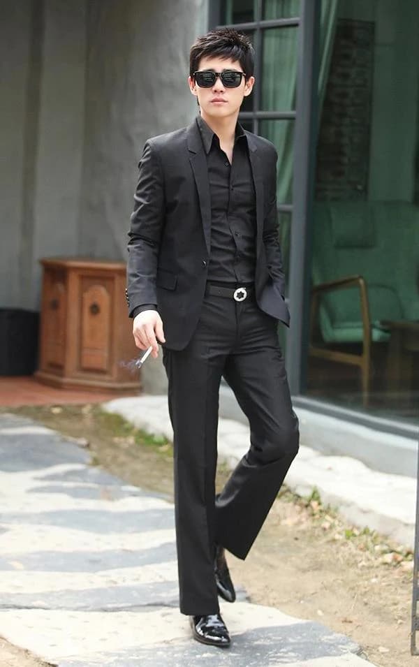 Bộ Suit Đen Toàn Sắc
