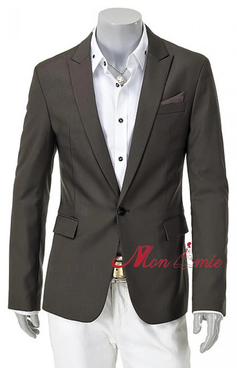 Vest Nâu Sẫm Ve Xếch